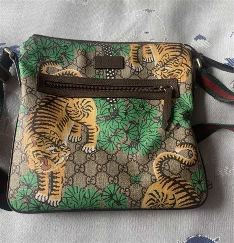 gucci bengal tiger print bag|gucci tiger accessories.